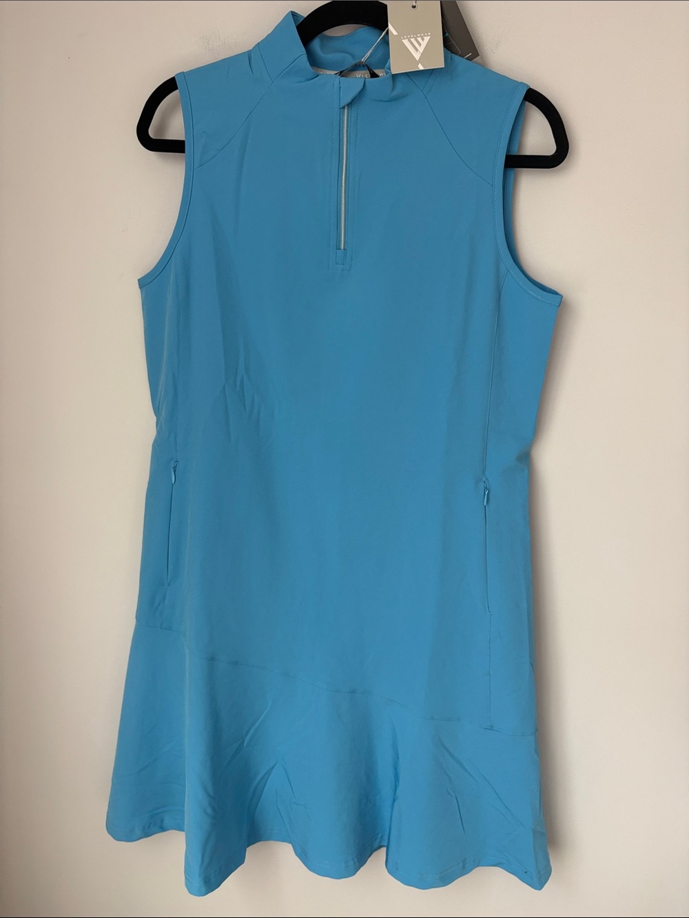Levelwear Lyric Golf Athleisure Dress NWT Medium Sporty Blue